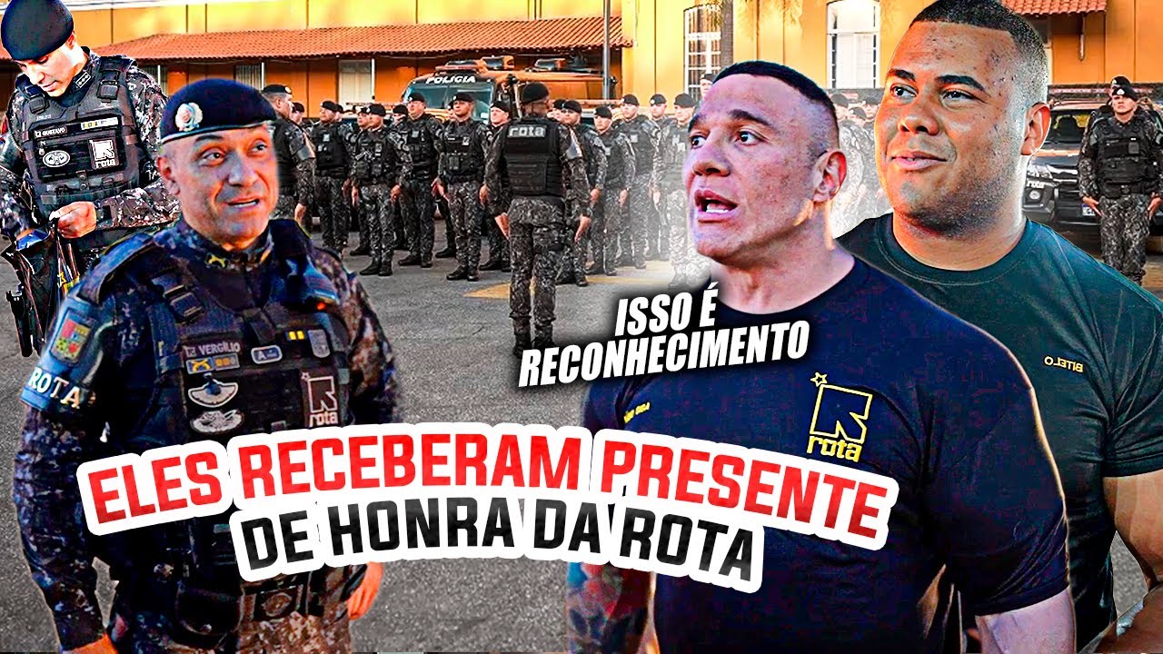 BITELO, GIGA E XUCRÃO RECEBERAM UMA SURPRESA DA ROTA