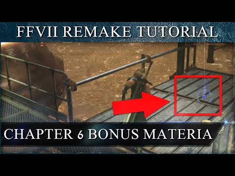 Final Fantasy 7 Remake Guide - Chapter 6 Materia (Elemental, MP UP & Choco Mog Summon)