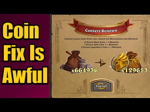 Patch 24.6 Notes! The Extra Coins Fix is Here! And its Bad - Hearthstone Mercenaries