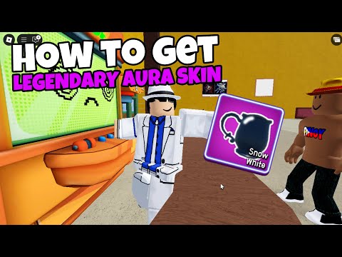 How to Get "SNOW WHITE" Legendary Aura Skin in Blox Fruits 2025