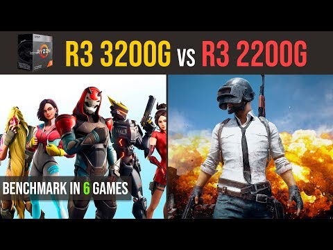 Ryzen 3 3200g vs. Ryzen 3 2200g | RX 570 4GB test in 6 games