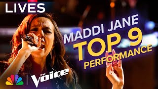 Maddi Jane Performs Tate McRae&#39;s &quot;greedy&quot; | The Voice Lives | NBC