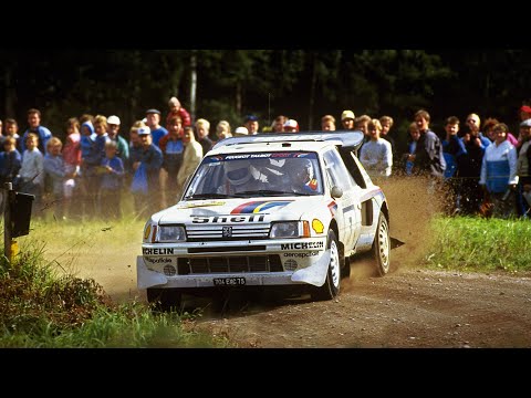 Group B Monsters in Finland - with pure engine sounds (1000 Lakes Rally 1983-1986)