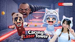 Download lagu LIVE: DIKEJAR CACING RASAKSA DI CACING LASER TOWER ROBLOX  ft @qiharaja  #trending #roblox ​#viral mp3