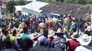 preview picture of video 'CARNAVAL ZOQUE DE SAN FERNANDO, CHIAPAS. DANZA DEL TIGRE. LA PLEBE. FEBRERO 2015'