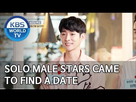 Solo male stars came to find a date [Matching Survival 1+1/ENG/2019.09.10]