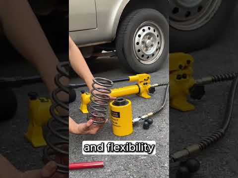 How to Use a 20 Ton Hollow Hydraulic Cylinder | Full Demo & Features#hydraulicjack #automotivetools