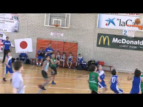 Videocrónica Cb Lloret - Alevin Masculino Cb Maristas Vlc (1ª JORNADA TORNEO LLORET 2016)