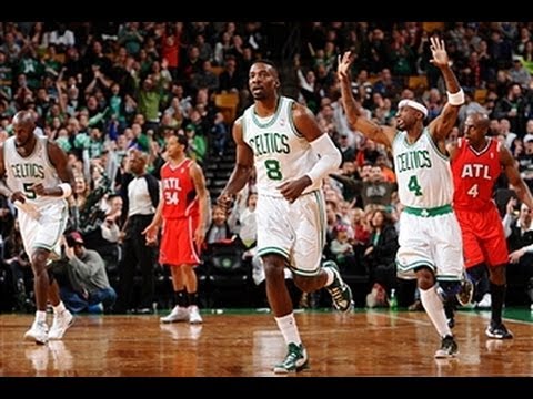 Jeff Green's baseline reverse slam dunk!