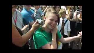 shaved my hair for cancer shaved my hair for cancer