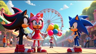 🎡 Shadow, Amy & Sonic's Unexpected Carnival Encounter! 💔🎈  - Sonic The Hedgehog 3 Animation