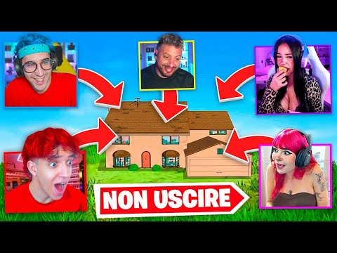 SOLO una CASA CHALLENGE su FORTNITE *penitenza a chi perde* !