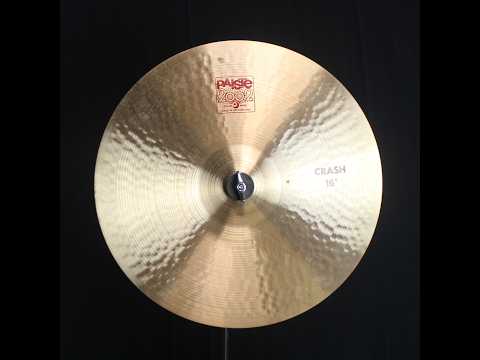 Used Paiste 16" 2002 Crash - 1098g (video demo) Bild 3