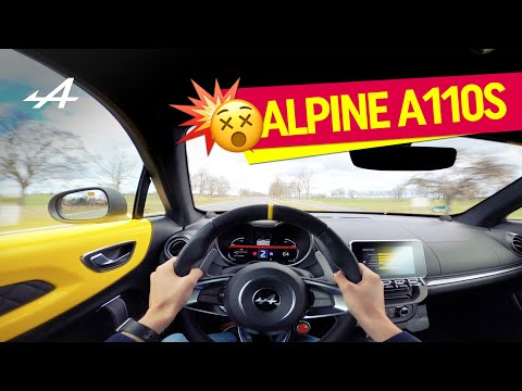💛 ALPINE A110S Color Edition 0-100 Acceleration & Sound (HQ Audio)