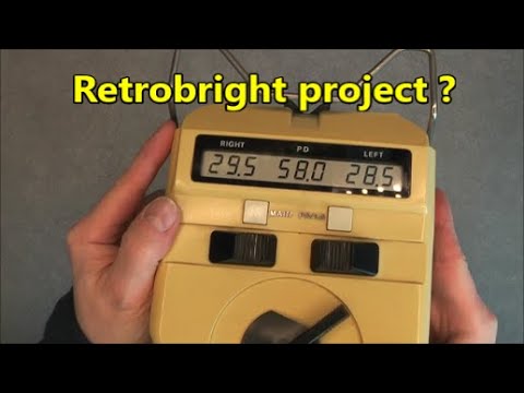 Shin-Nippon PD-82 pupillometer teardown