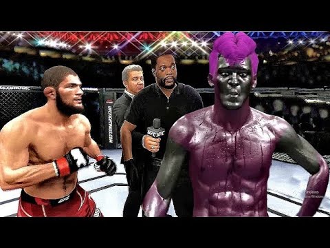 UFC 4 Khabib Nurmagomedov vs. Green Goblin EA Sports UFC 4 immortal