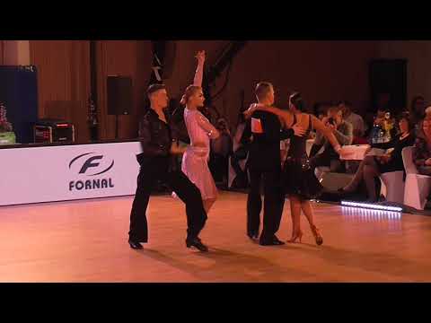 093 Roman Pecha - Eliška Koldová /MČR T10 2018/ Kojetín/ U21/ Semifinále/ Rumba