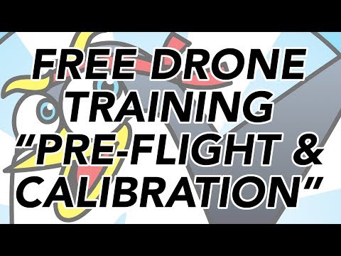 Free Drone Training Course 1 - Pre Flight & Compass Calibration ...