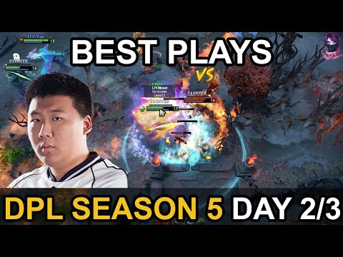 DPL Season 5 2018 BEST PLAYS Day 2/3 Highlights by Time 2 Dota #dota2