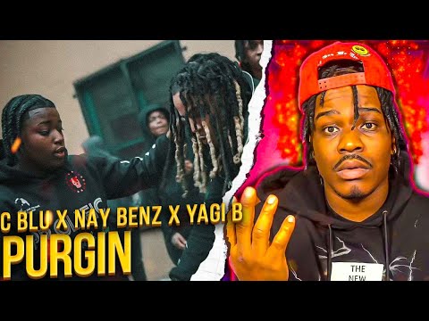 C Blu X Nay Benz X Yagi B - Purgin (OFFICIAL VIDEO) Upper Cla$$ Reaction