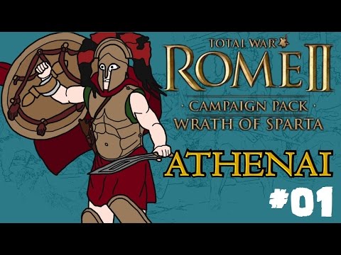 Total War: Rome 2 - Wrath of Sparta - Athenai (Athens) Campaign - Part One
