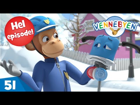 Hel episode "Snøtrøbbel" - Vennebyen