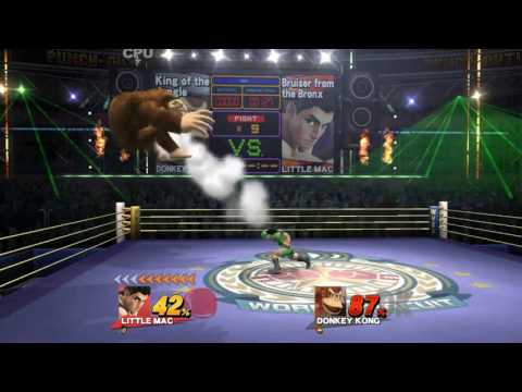 Little Mac vs Donkey Kong All out Brawl