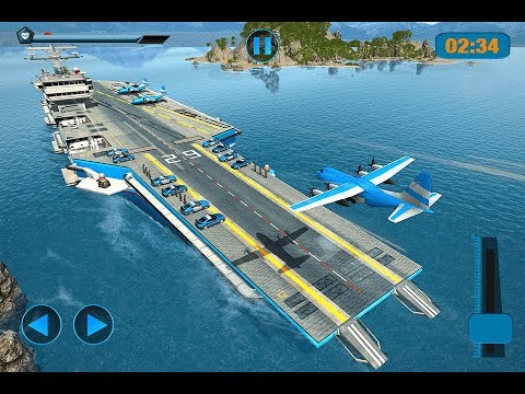US Police Robot Car - Police Plane Transport Ship | Android Gameplay