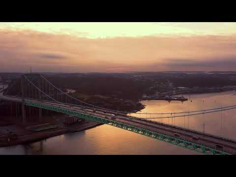Älvsborgsbron hyperlapse Mavic pro