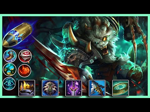 ScrubNoob Rengar Montage - CHALENGE RENGAR MAIN l LOL SPACE