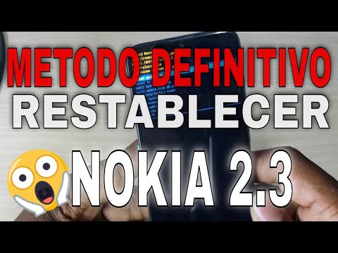 restablecer de fabrica NOKIA 2.3 método definitivo (TA-1214) 2021