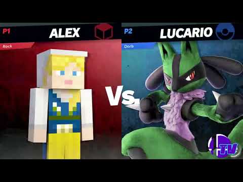 WaveDash 2023Winner's Semi-Finals - RockMan (Steve) Vs. Dorb (Lucario) - SSBU Tournament