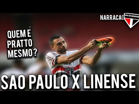 SÃO PAULO 5 X 0 LINENSE NARRAÇÃO - PAULISTÃO 2017