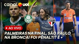 🔴 FOI PÊNALTI EM VITOR ROQUE? CORINTHIANS X PALMEIRAS: QUEM É O FAVORITO NA FINAL DO PAULISTA?