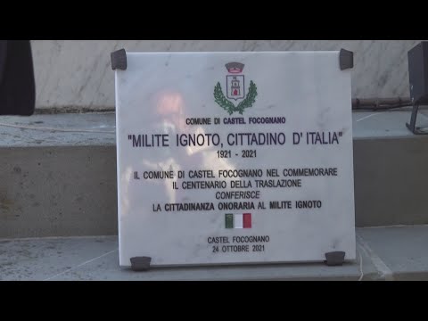 "Milite Ignoto, cittadino d'Italia"