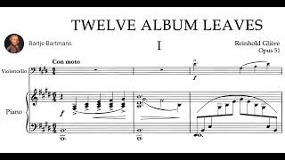 Download lagu Reinhold Glière - 12 Album Leaves for cello and piano, Op. 51 (1910) mp3