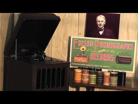 Edison blue amberol cylinder 3403 - Camp Songs US Army No 2 by Chorus of Male Voices