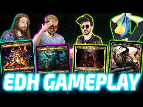Najal vs Tatyova vs Dihada vs Jetmir [EDH/Commander, Magic The Gathering Gameplay 2022]