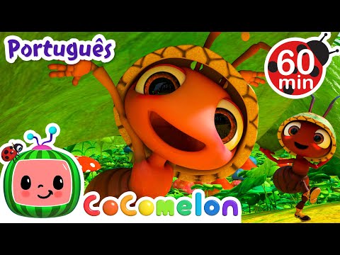 Capa de A Marcha das Formiguinhas! | 1 HORA DE COCOMELON BRASIL! | Músicas Infantis em Português