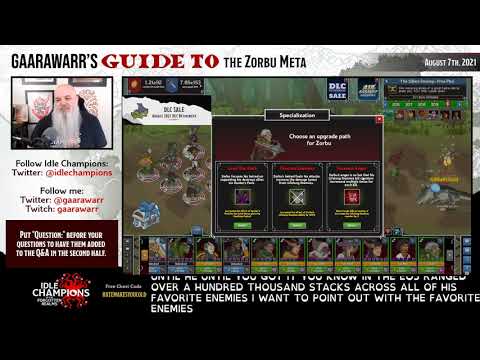 Gaarawarr's Guide to the Zorbu Meta | Idle Champions | D&D