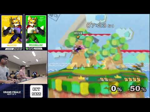 missinglinc (Fox) vs. Muxedo (Fox, Sheik) - Grand Finals - Flatty October 2022