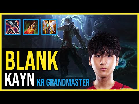 Blank - KAYN vs. Clid - OLAF Jungle | KR Grandmaster