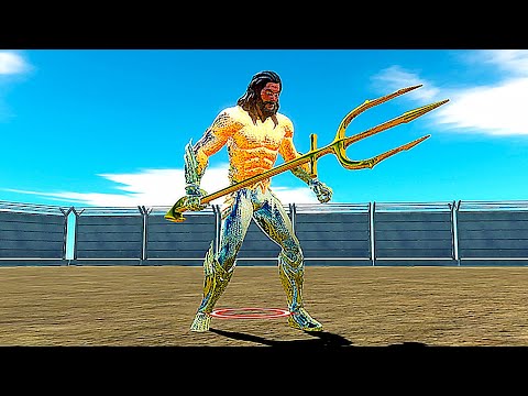 AQUAMAN VS ALL UNITS - ARBS Animal Revolt Battle Simulator