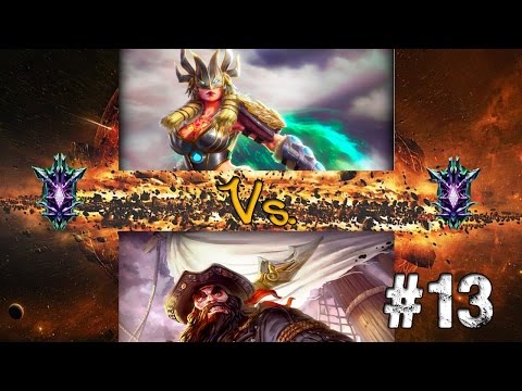 Smite - Masters Ranked Joust #13 - Freya vs Poseiden