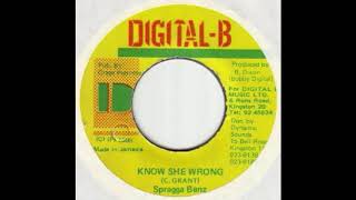 Spragga Benz ‎- Know She Wrong (1995) Quarter Two Twelve Riddim