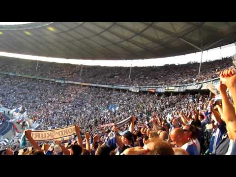 DFB Pokalfinale 2011 Königsblauer S04 live performt