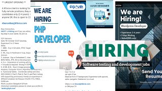 Download the video "Test Engineer | UI/UX designer | developer | software testing and development jobs"