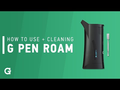 How To Use Your G Pen Roam Vaporizer + Cleaning