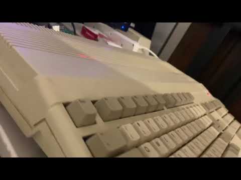 Amiga 500 Pistorm CM4 using pistorm32 adapter board #pistorm #amiga500