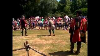 preview picture of video 'Medieval Half armour with Weapons Tournament'